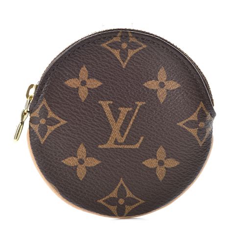 louis vuitton round coin pouch